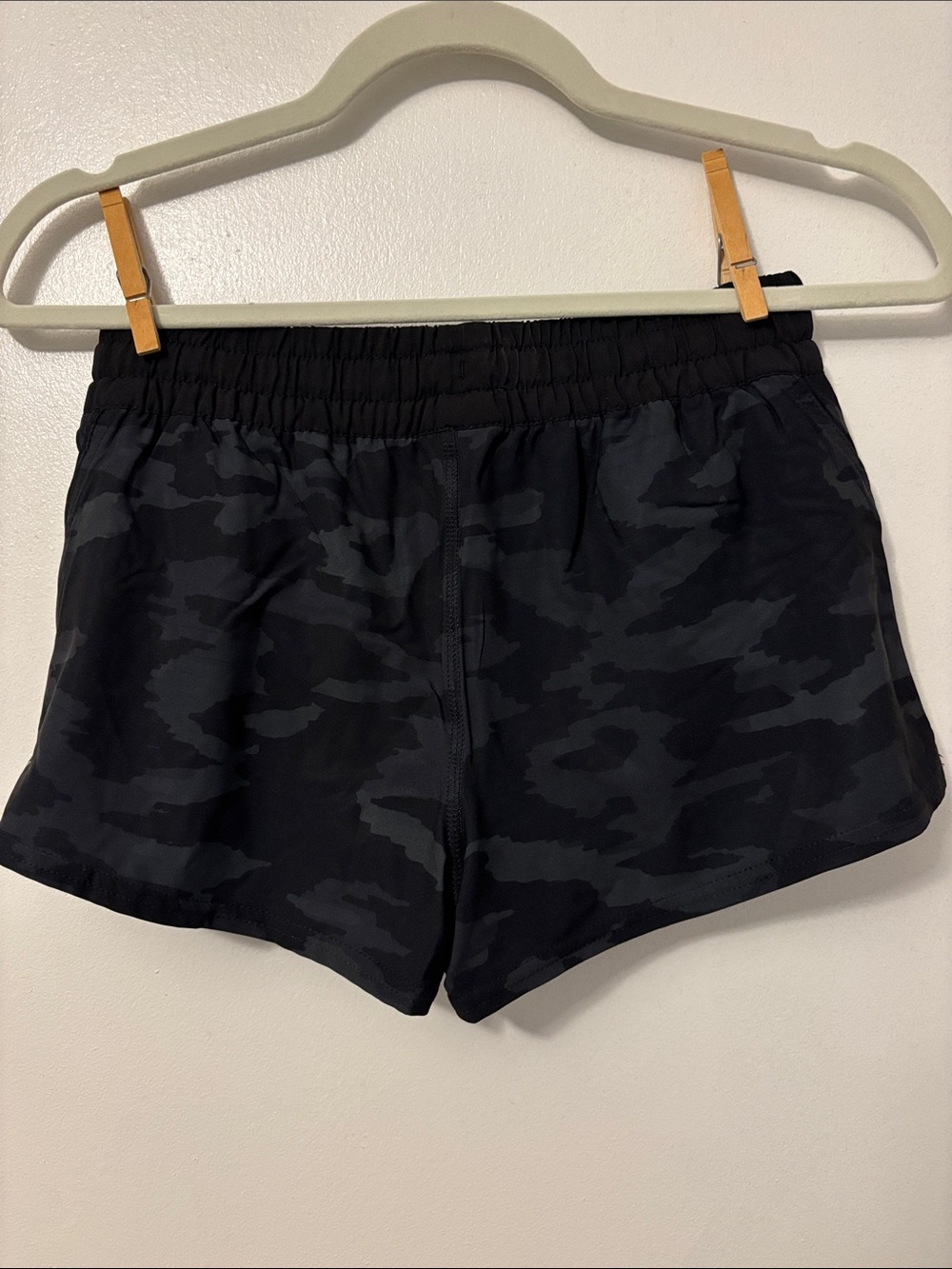 Vuori Black Camo Athletic Running Shorts - Picture 2 of 2